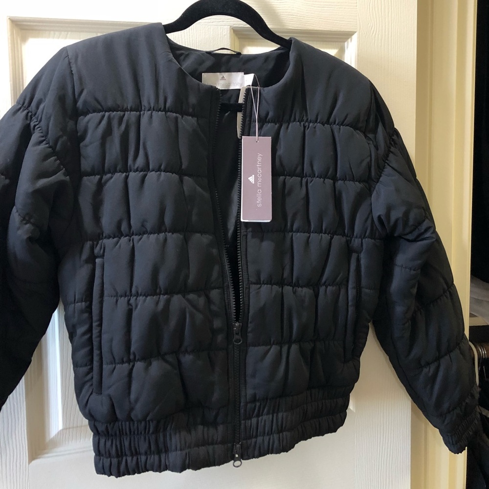 Stella McCartney cropped padded jacket Black Small‎
